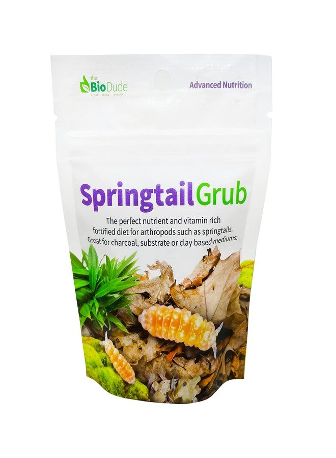 BIODUDE The Bio Dude Springtail Grub 4 Ounce Springtail Diet for bioactive terrariums. Arthropod (Springtail) Food. Great for culturing, Feeding and More. - Image 2